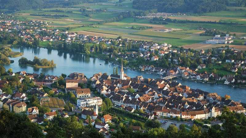 Paysage de la Suisse orientale