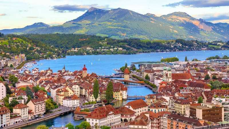 Lac en Suisse centrale