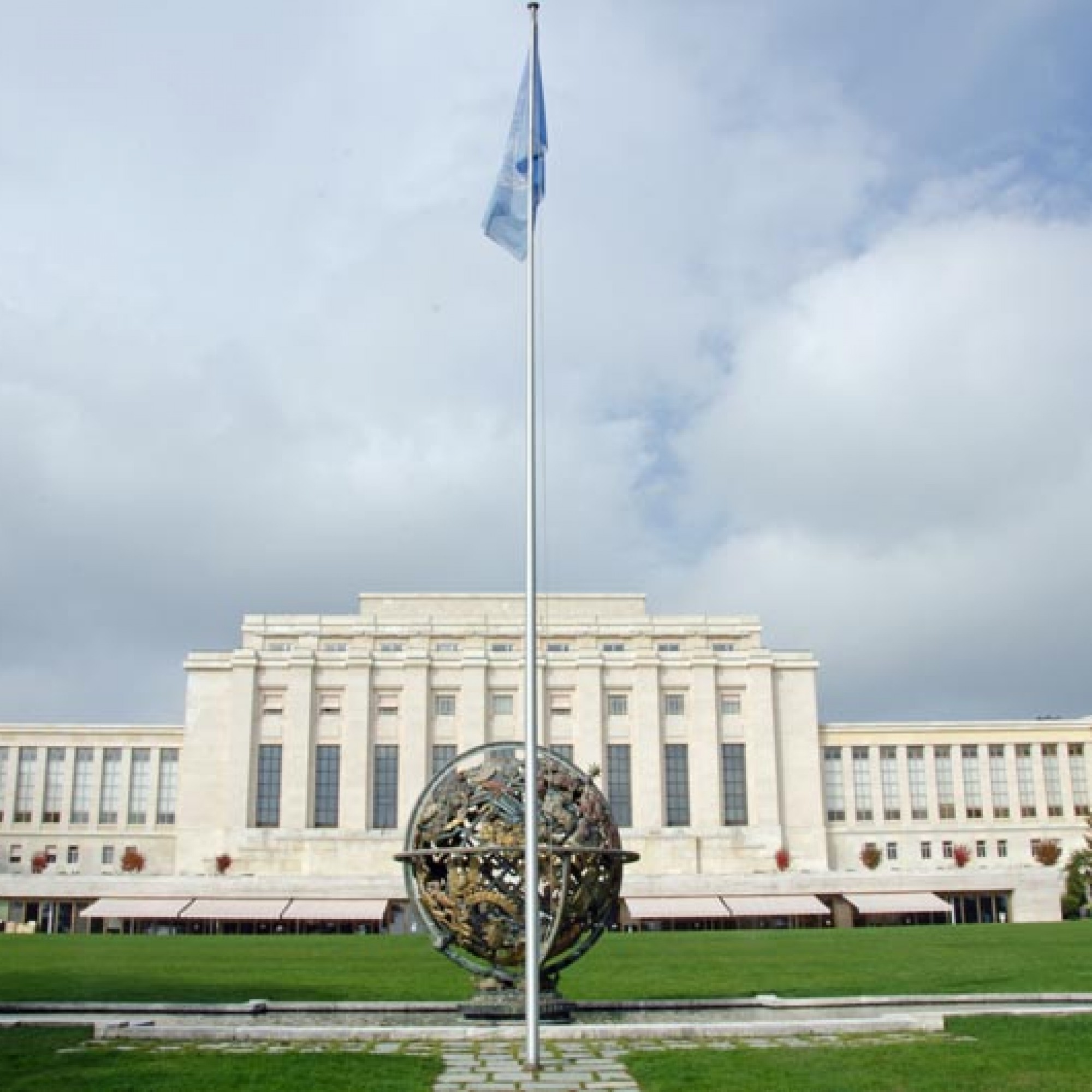 Le Palais des Nations, un symbole de paix internationale. Cliquez sur l'image pour visionner le diaporama.
