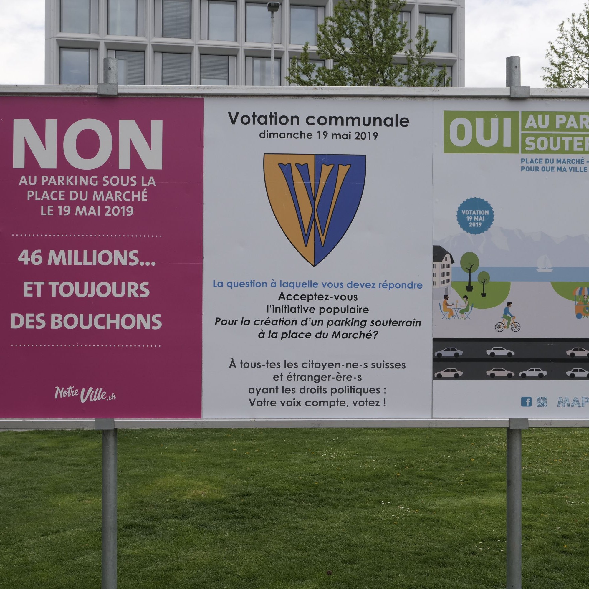 Les Veveysans ne veulent plus être envahis de voitures au centre-ville.