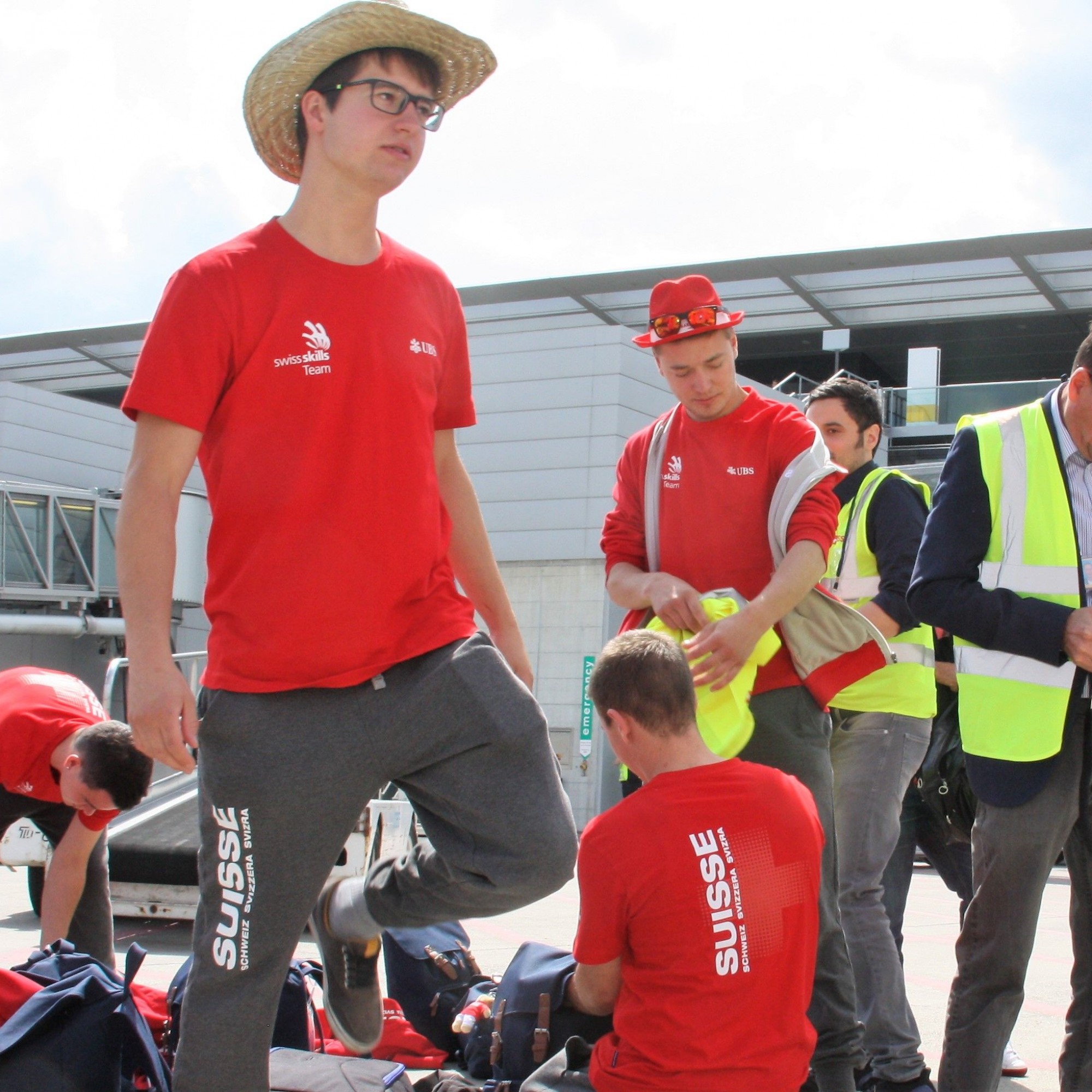 Loris Glauser, Moutier, Plâtrerie et Construction Sèche, est en apprentissage chez Viktor Wyss AG (Flumenthal).