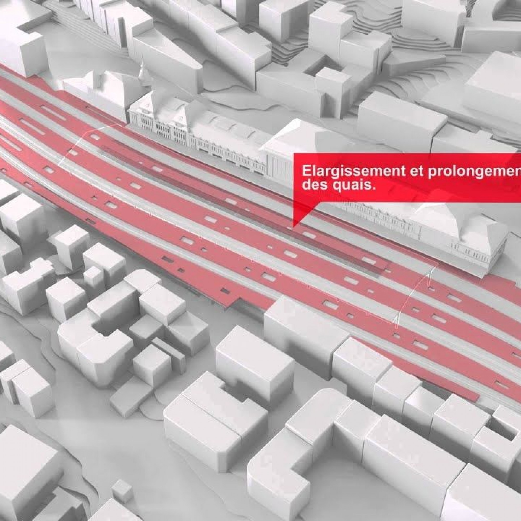 Les travaux concernent à la fois les infrastructures ferroviaires et les espaces commerciaux de la gare.