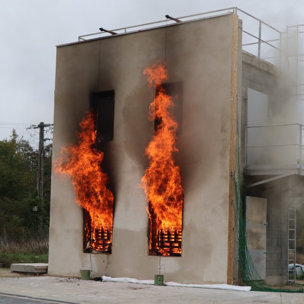 Le béton de chanvre passe l’épreuve du feu-CERIB