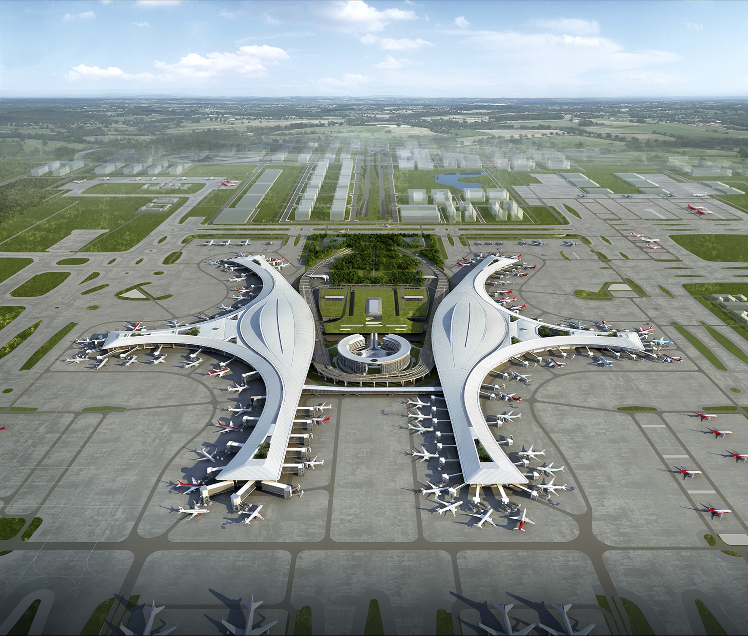 Aéroport Chengdu 2