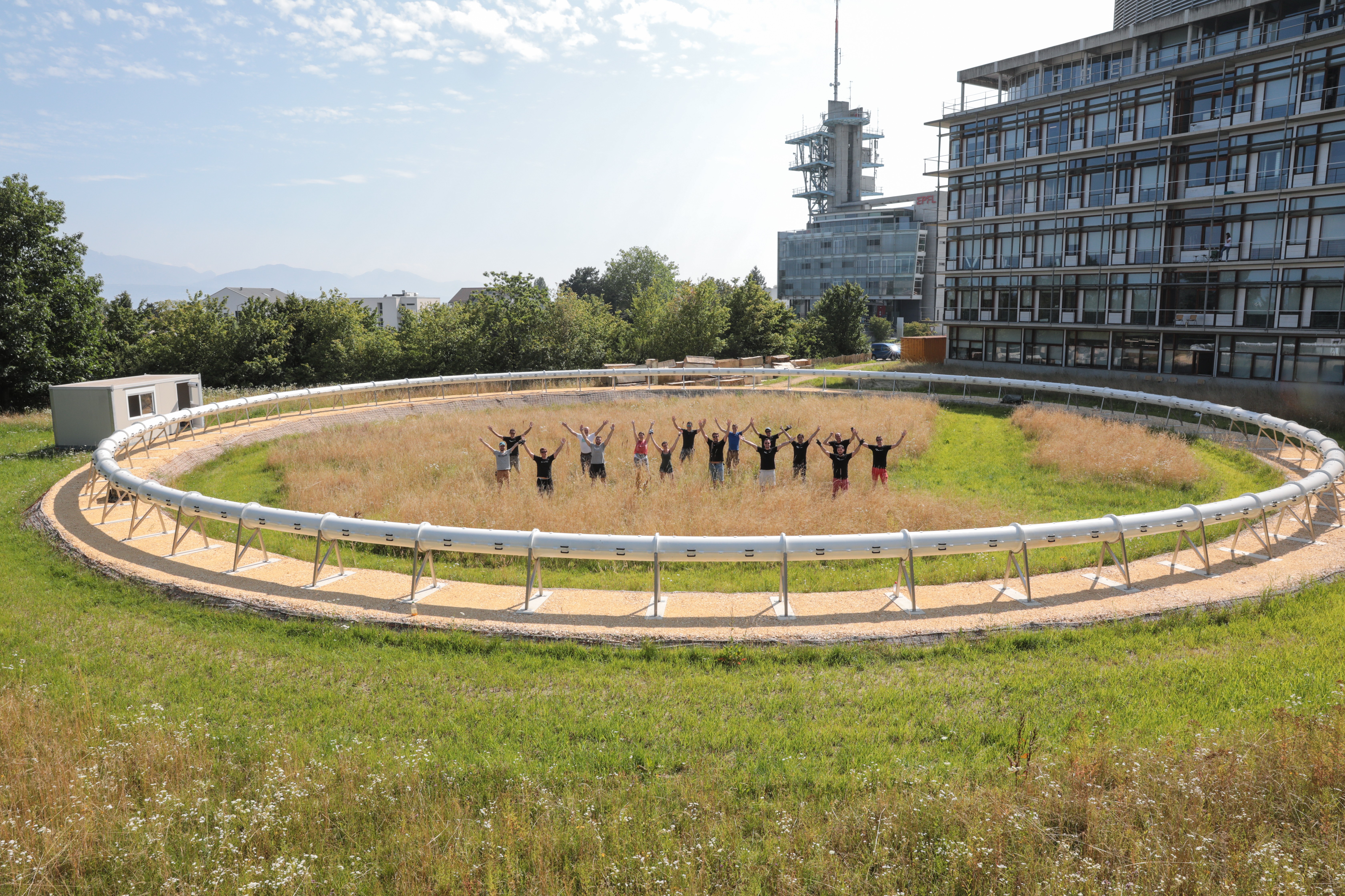 Hyperloop expérimental EPFL