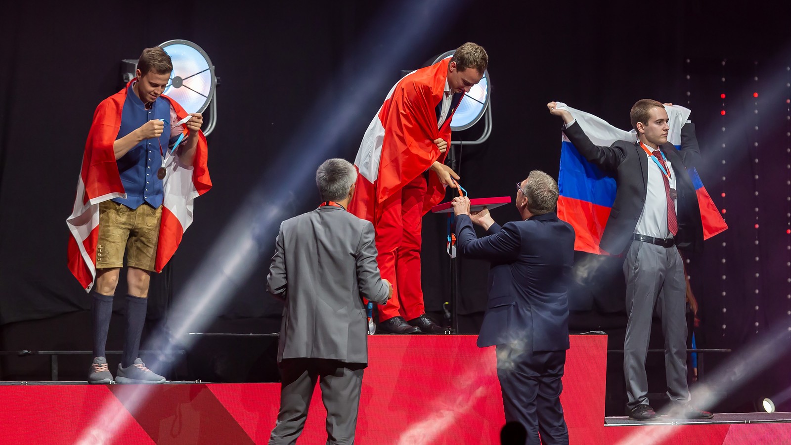 EuroSkills Graz 2021 - Remise des médailles le 26 septembre:  Simon Koch Boswil/AG remporte une médaille d'or.