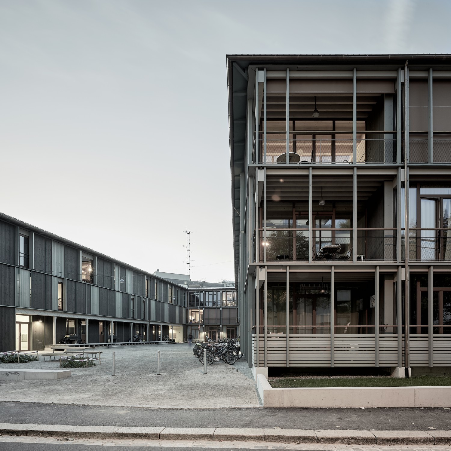 Développement résidentiel Maiengasse à Bâle par les architectes Esch Architekten (Zurich)