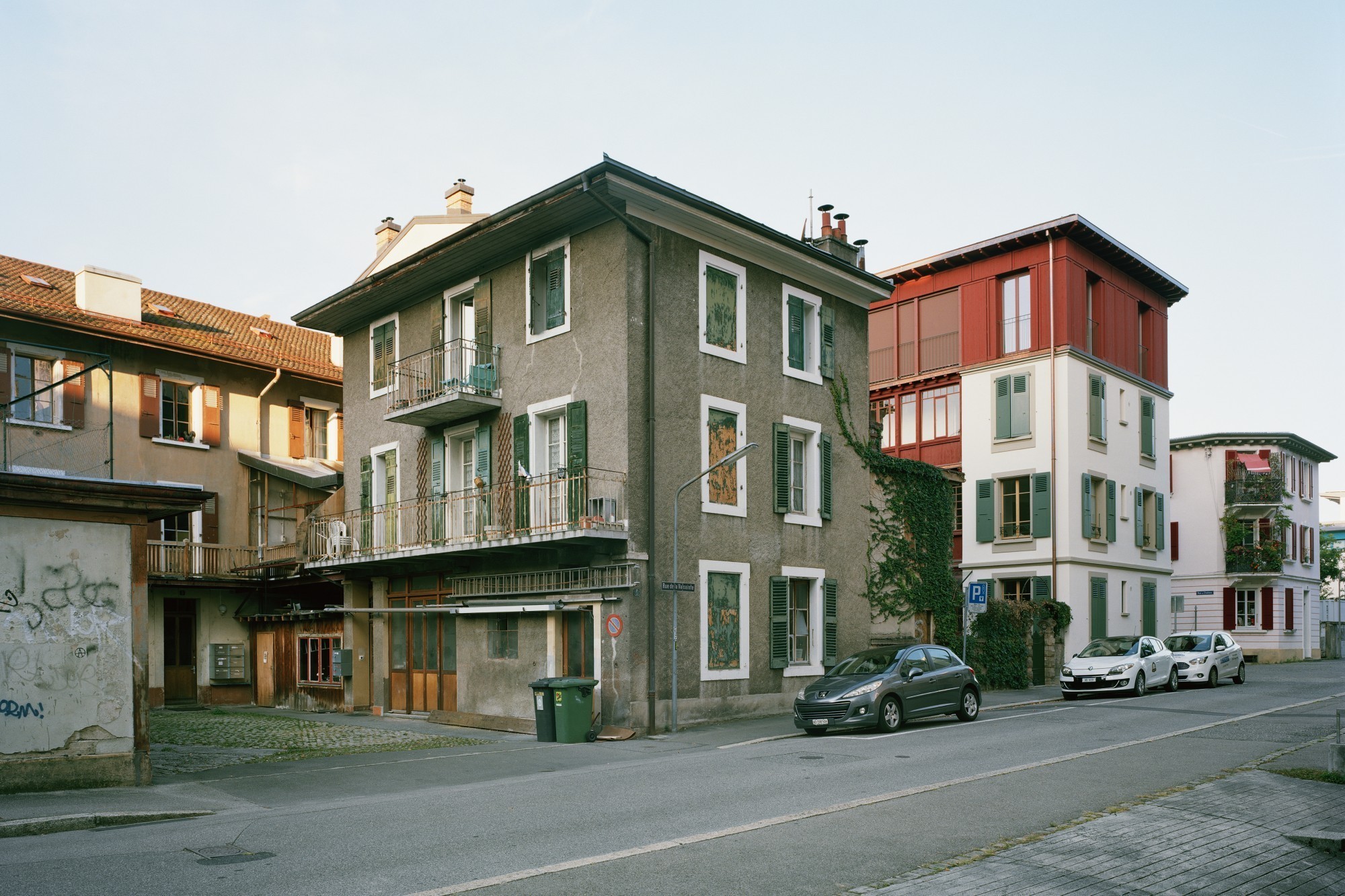 Création d'un étage supplémentaire, immeuble à Vevey par le bureau d'architecture Rapin Saiz Architectes