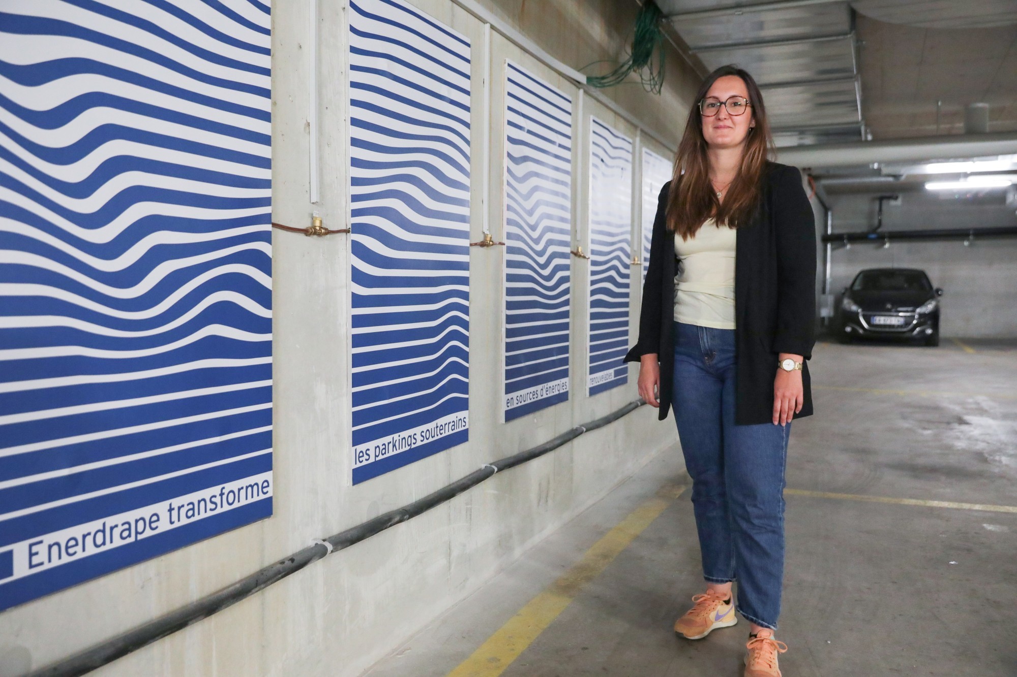 les panneaux muraux de la spin-off Enerdrape sont en phase de test dans le quartier de Sébeillon à Lausanne.