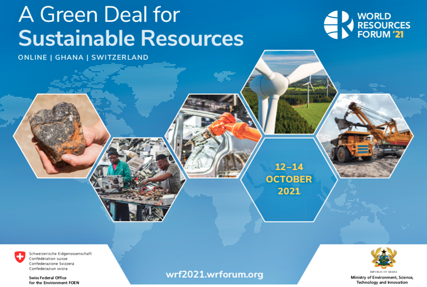 Conférence WRF  « Green deal » pour les ressources durables.