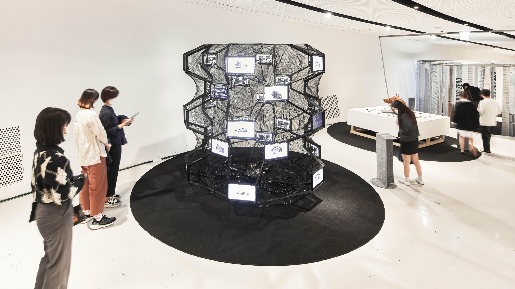 IA machine designs new Swiss Alpine architecture at the Seoul Biennale