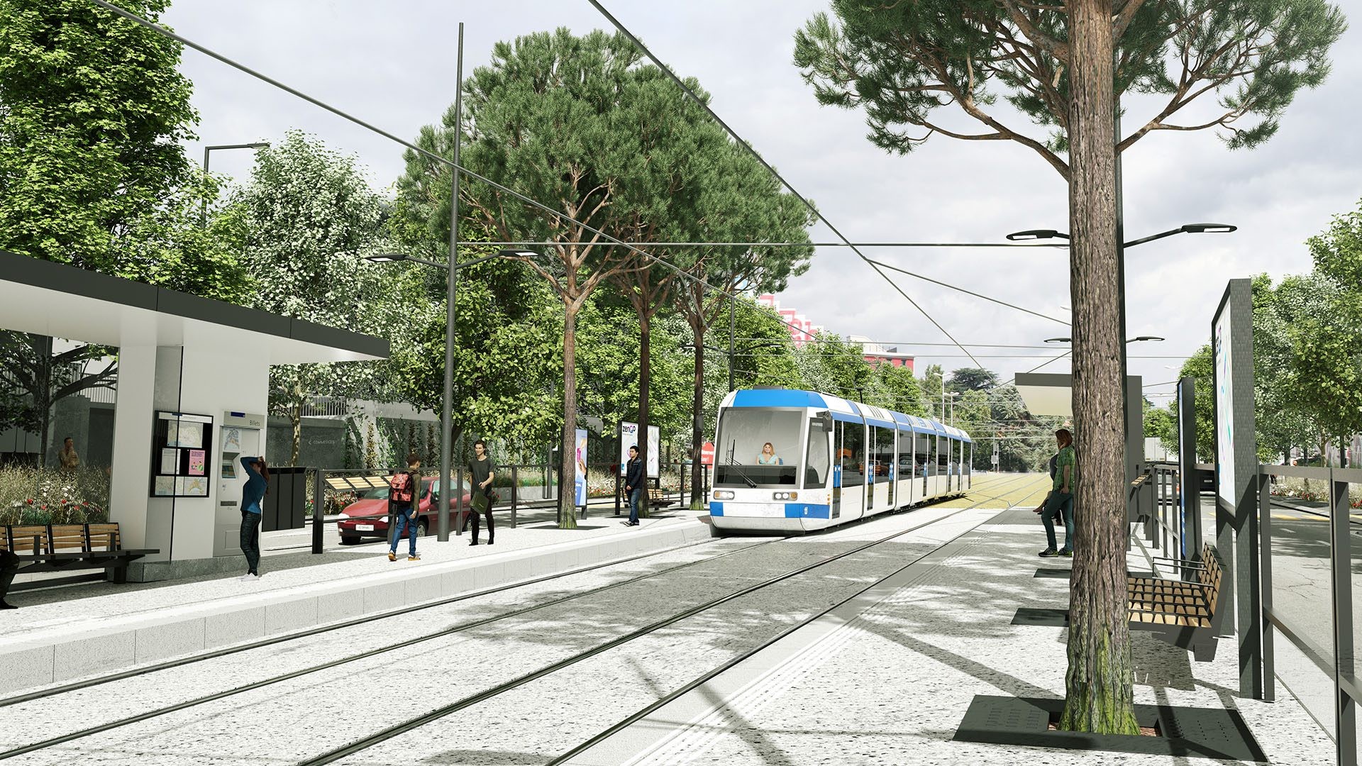 Tramway lausannois extension 4