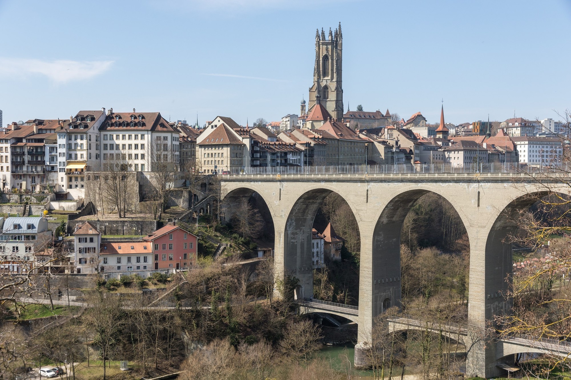 Pont Zaehringen Fribourg