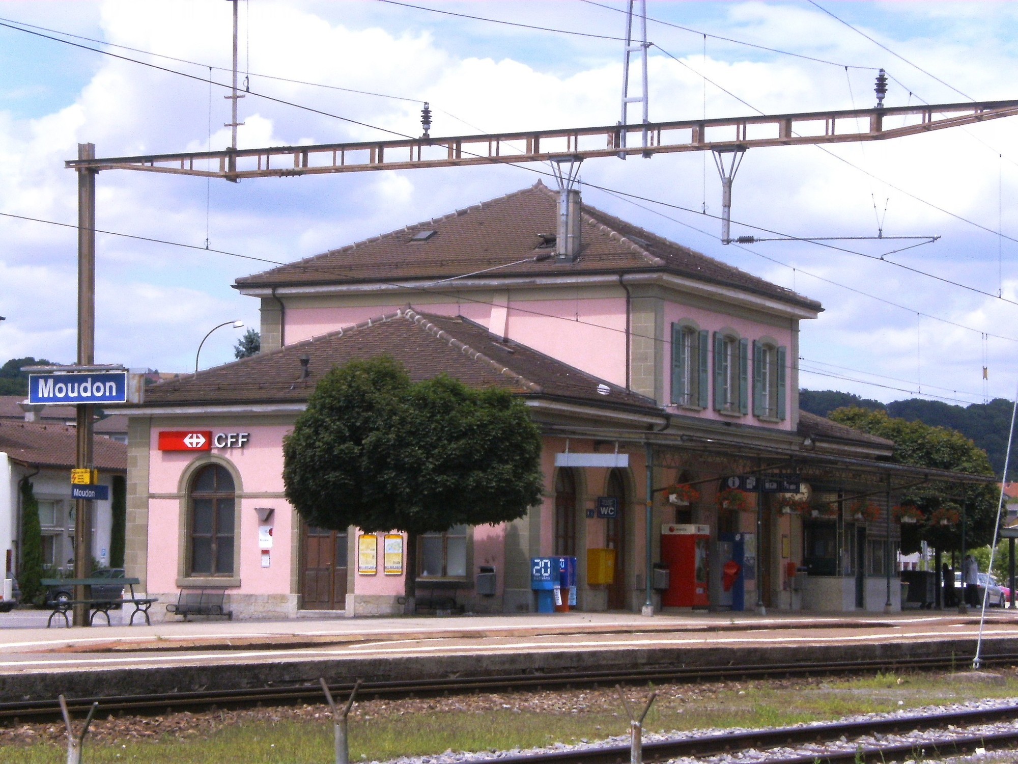 Gare de Moudon 1