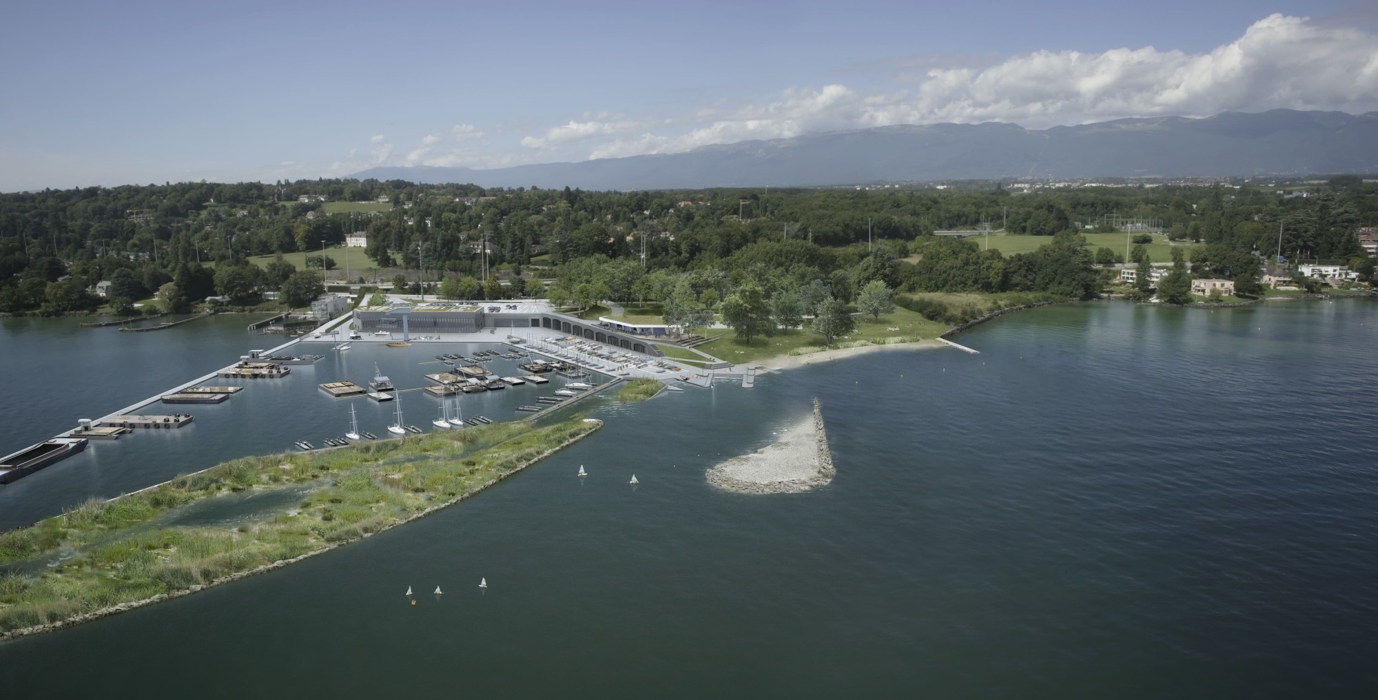 Située sur les communes de Pregny-Chambésy et Bellevue, la plage du Vengeron propose un espace de baignade, un large espace vert, un port, une buvette, des barbecues, des tables de pique-nique, un espace de jeux ainsi qu’un boulodrome pour la pétanque.