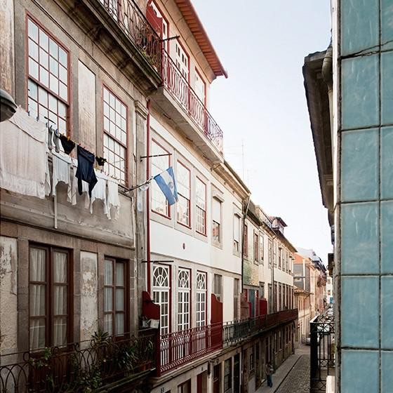 Les maisons contiguës de la Rua do Pinheiro, Porto font partie du projet de recherche de la chercheuse Catarina Wall Gago dans sa thèse, réalisée à l’EPFL.