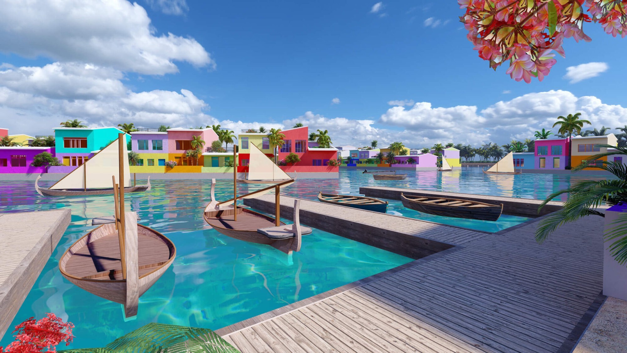 Une ville flottante hors du commun sera construite en plein cœur d’un lagon aux Maldives.