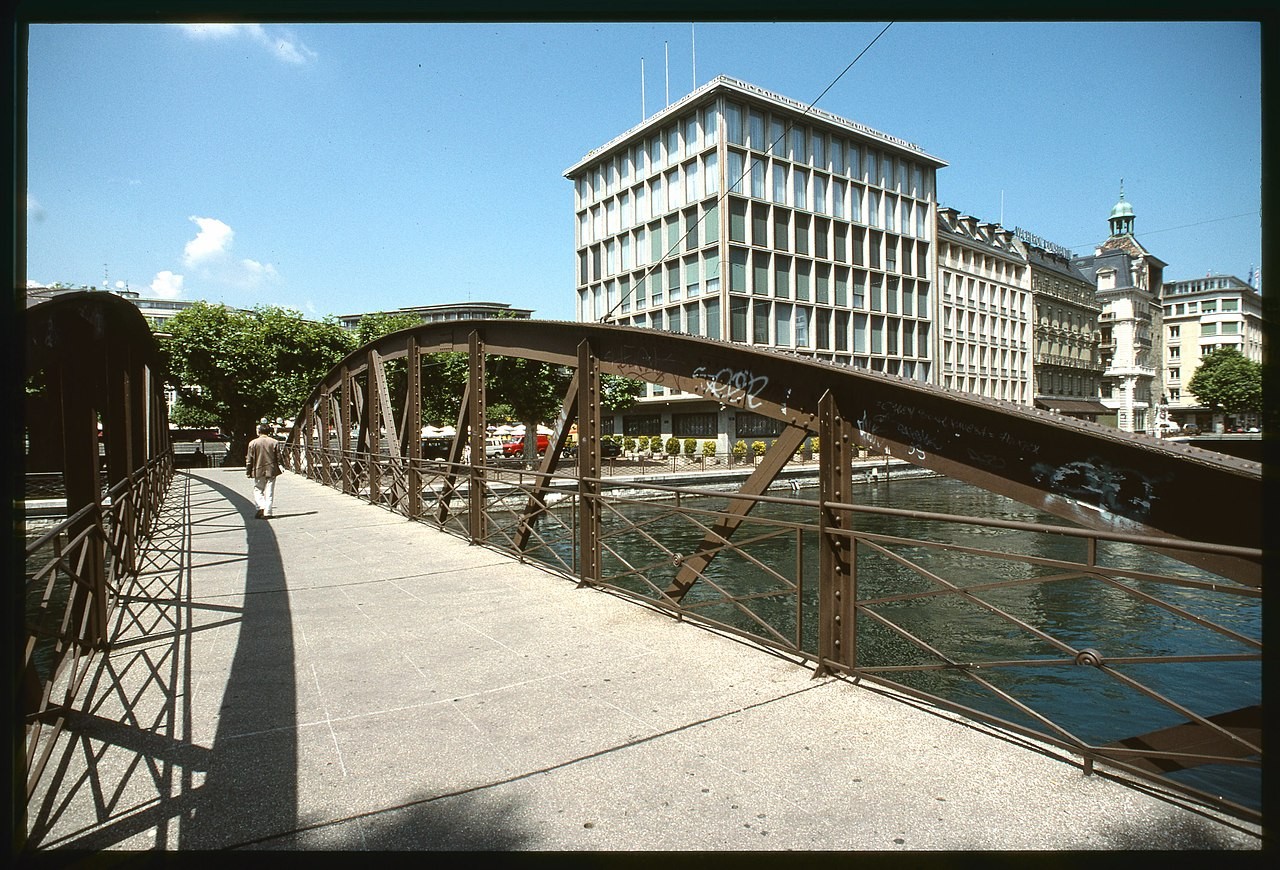 Passerelle Ile Genève 1