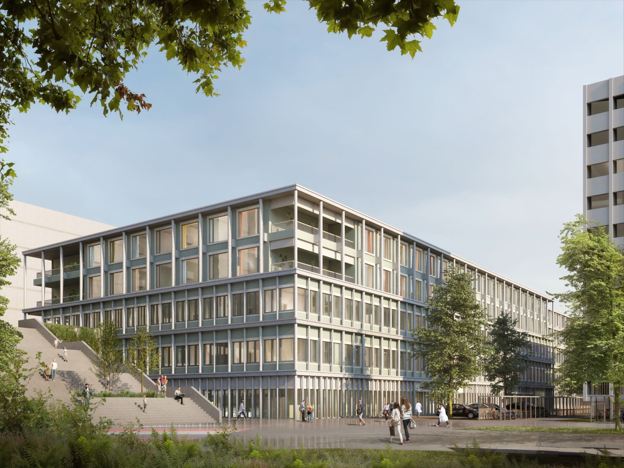 Une nouvelle construction d’un hôpital pédiatrique et d’une clinique de gynécologie est prévue à l'hôpital cantonal de Lucerne.