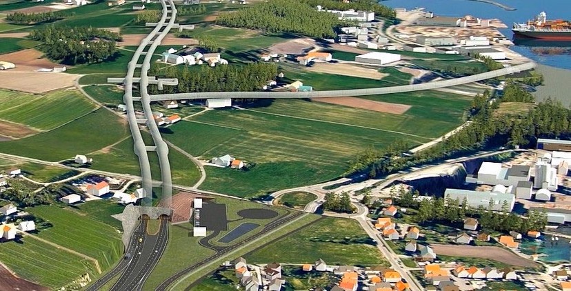 Implenia construira un tunnel particulièrement complexe en Norvège, le E03 tunnel du Boknafjord