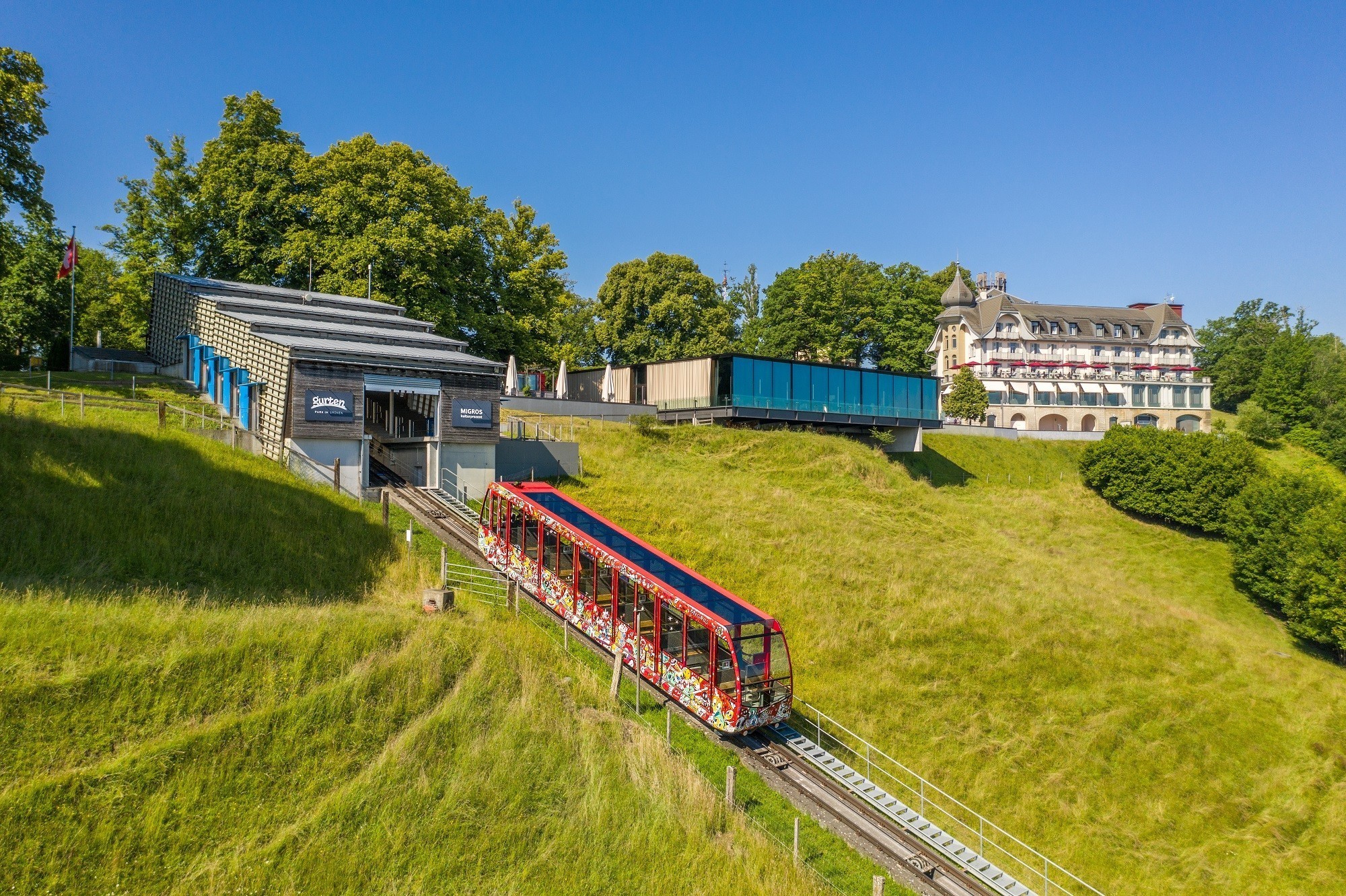 Le funiculaire menant au Gurten fera l'objet d'une rénovation majeure en 2024 afin de faciliter les accès aux voyageurs .