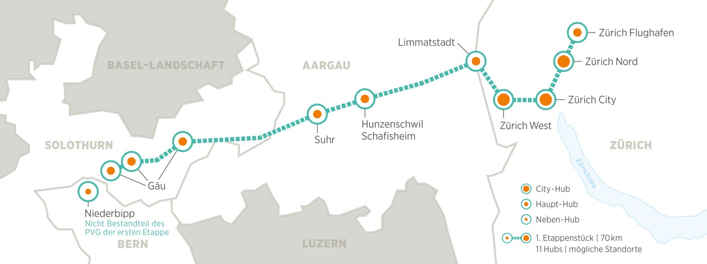 Cargo Souterrain parcours