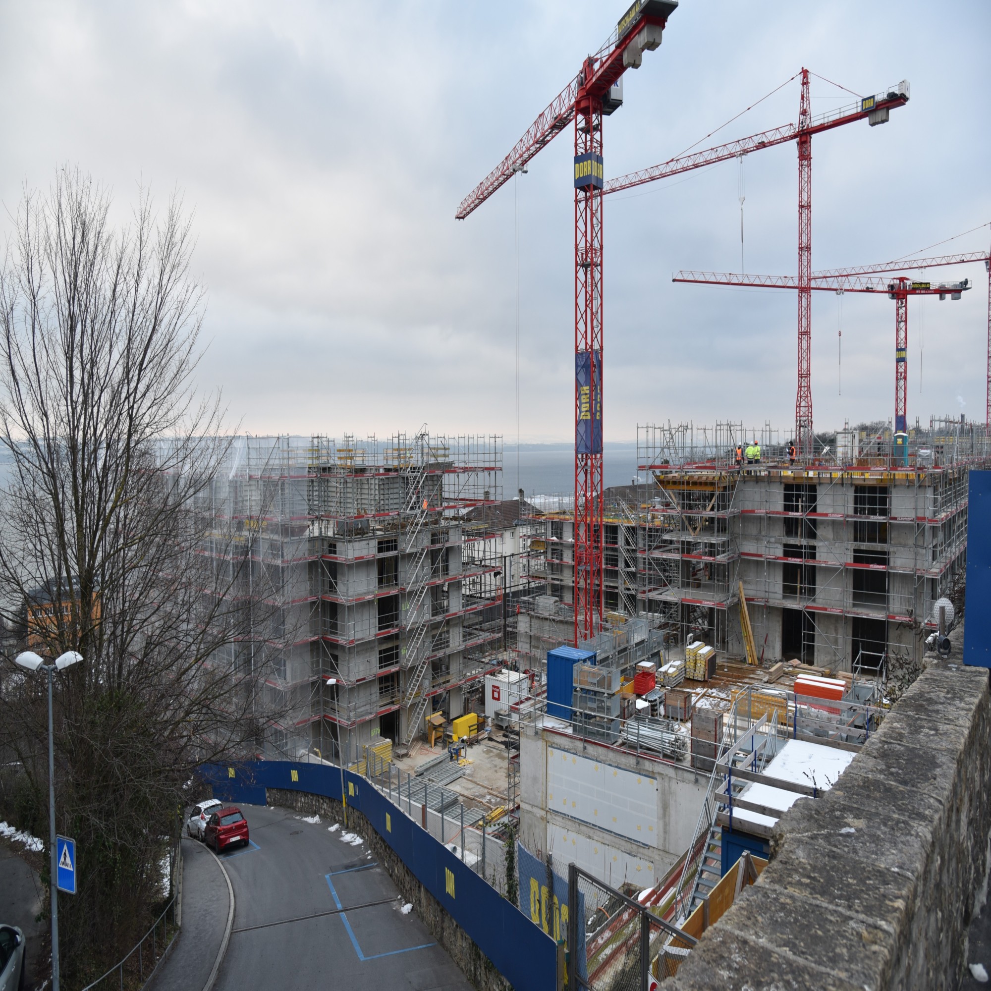 Bella Vista Neuchâtel chantier