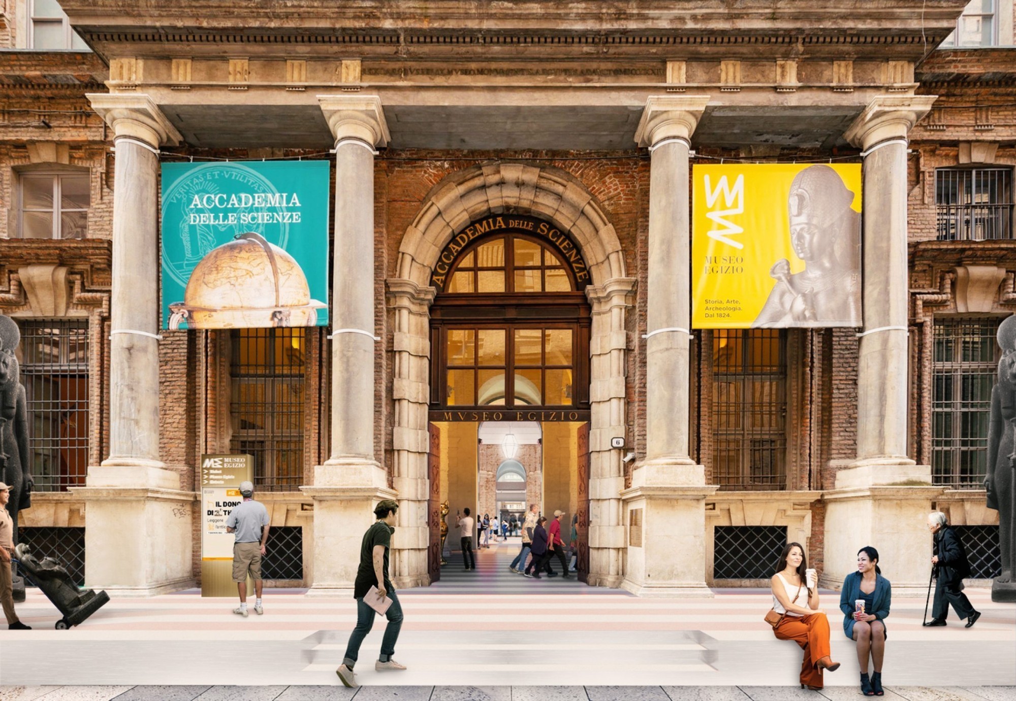 Considéré comme l'un des plus importants musées d'art de l'Égypte ancienne le Musée égyptien de Turin doit être réaménagé de manière à s'ouvrir davantage au public. Avec des espaces accessibles à tous, sans billet d'entrée. Le projet est signé OMA.