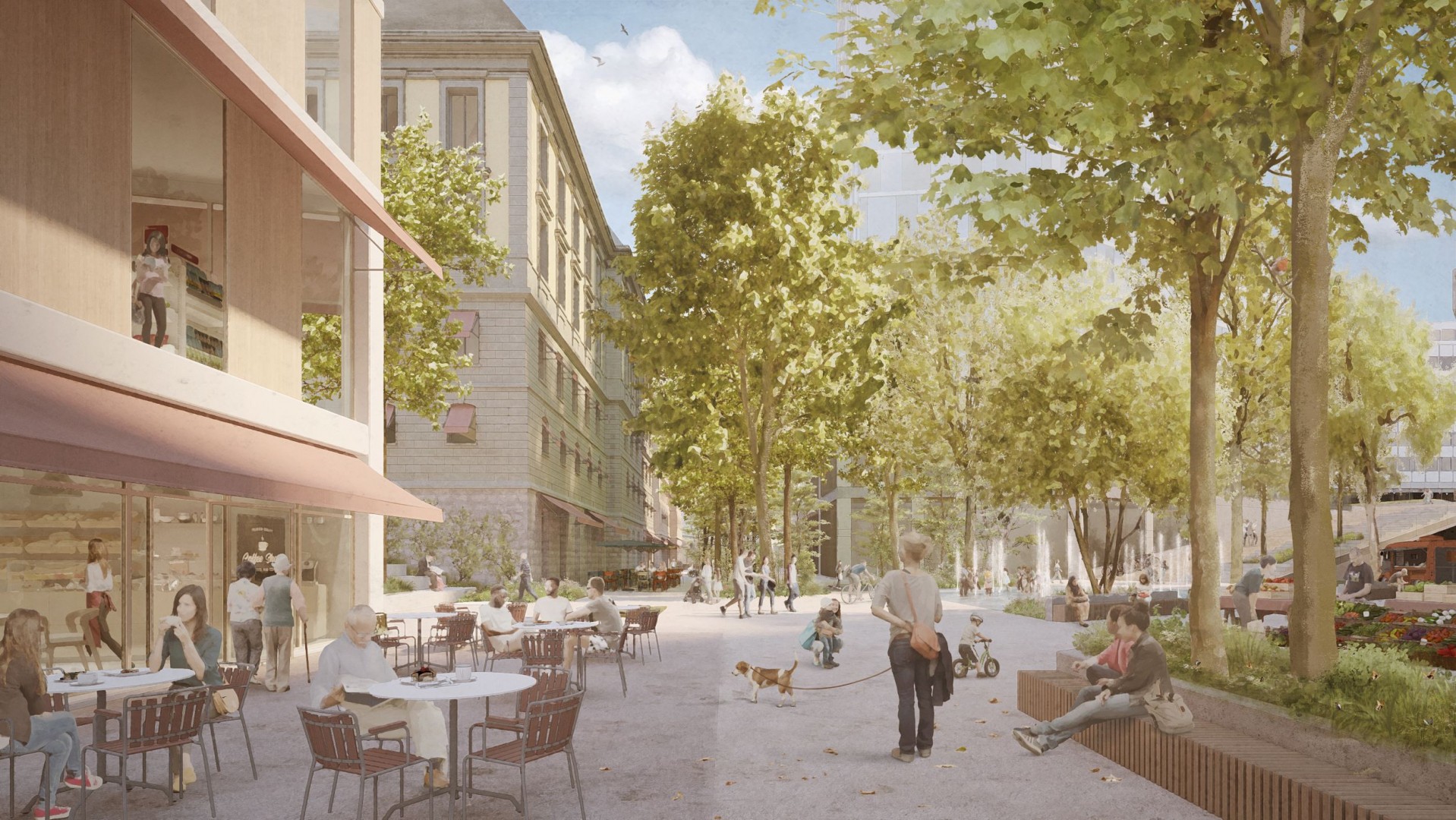 À deux pas de la gare, le futur Quartier de la Rasude proposera bientôt un nouveau lieu de vie moderne et durable au cœur de la ville.