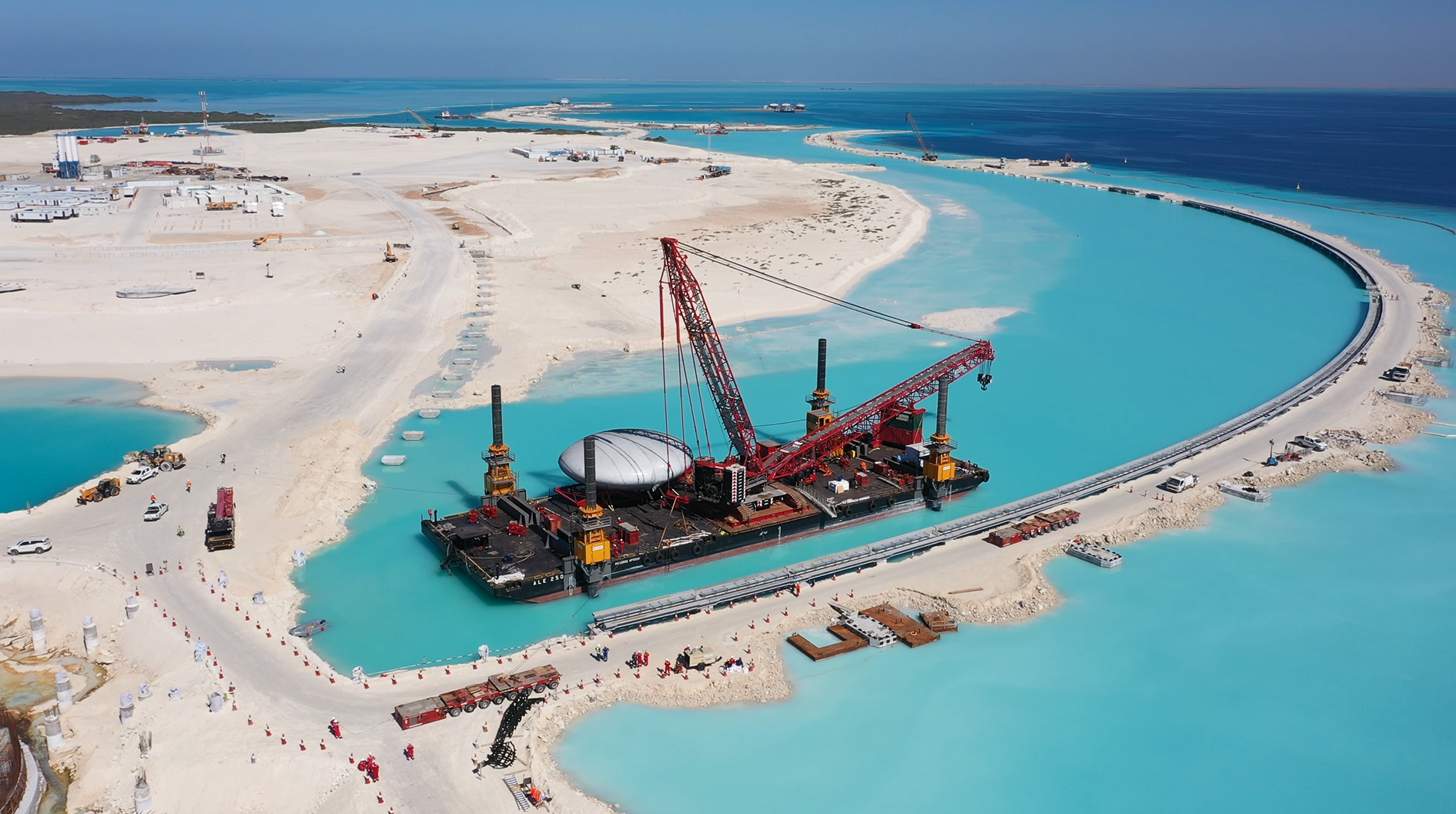 Le projet Sheybarah Island Resort est conçu pour favoriser la biodiversité tout en offrant une expérience luxueuse.