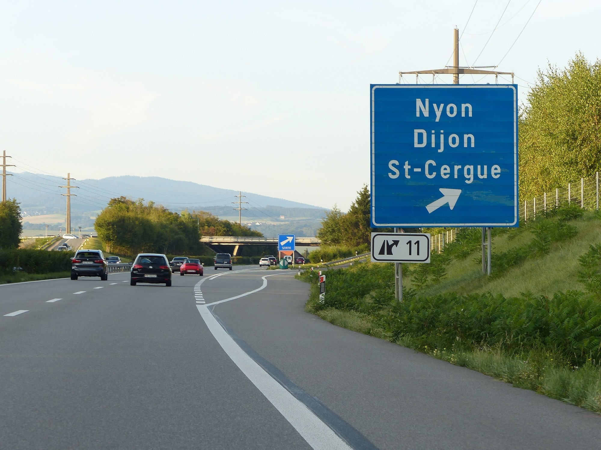 Autoroute Nyon