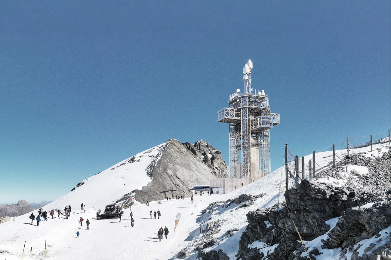 Visualisation de la tour une fois les travaux de transformations terminés.