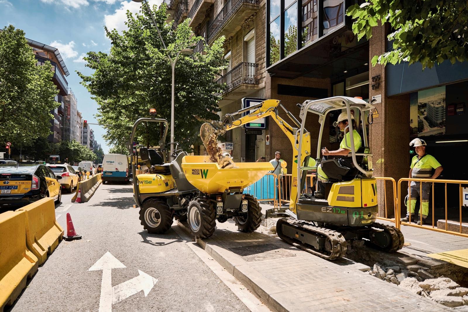 Engins électriques de chantier 1