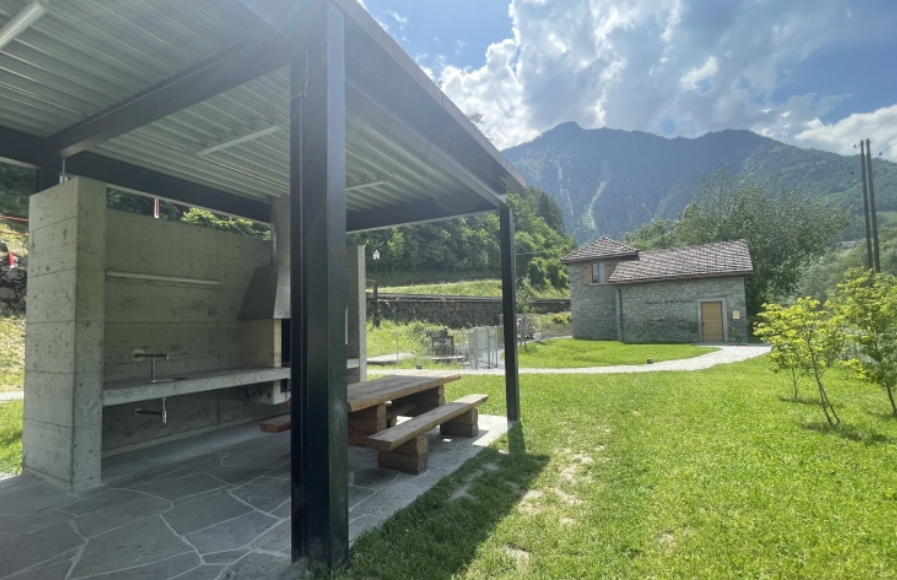 Le pavillon et couvert de la Dranse à Martigny-Croix (VS) a été inauguré récemment.