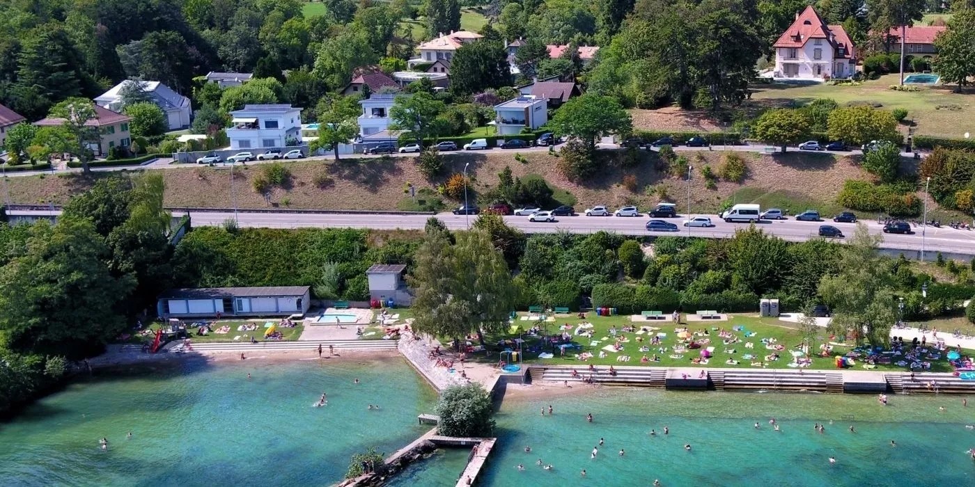 Plage Trois Jetées Nyon