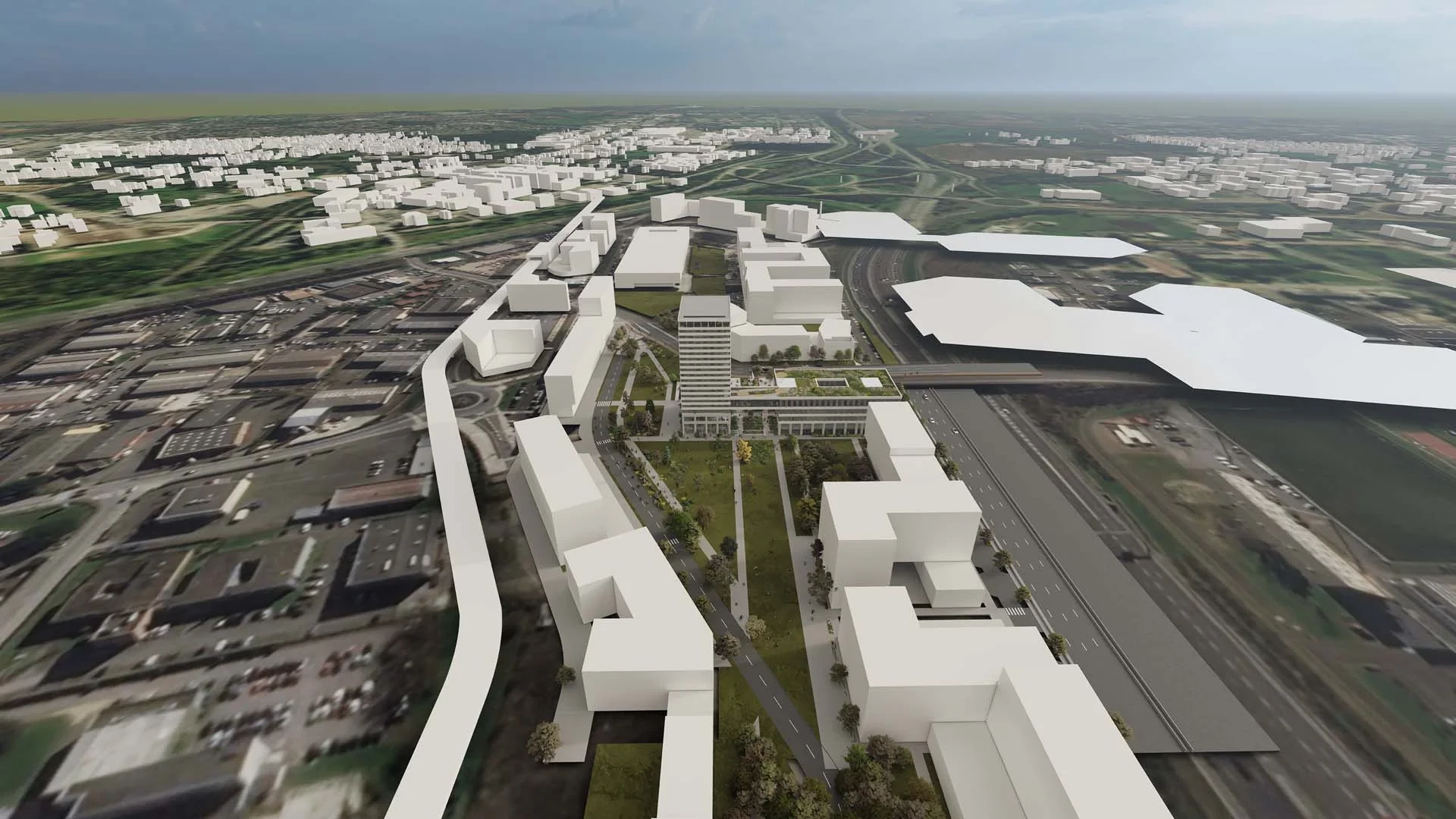 L'ancienne piste de l'aéroport de Toulouse sera transformée en un projet architectural exceptionnel dénommé Altiplano.