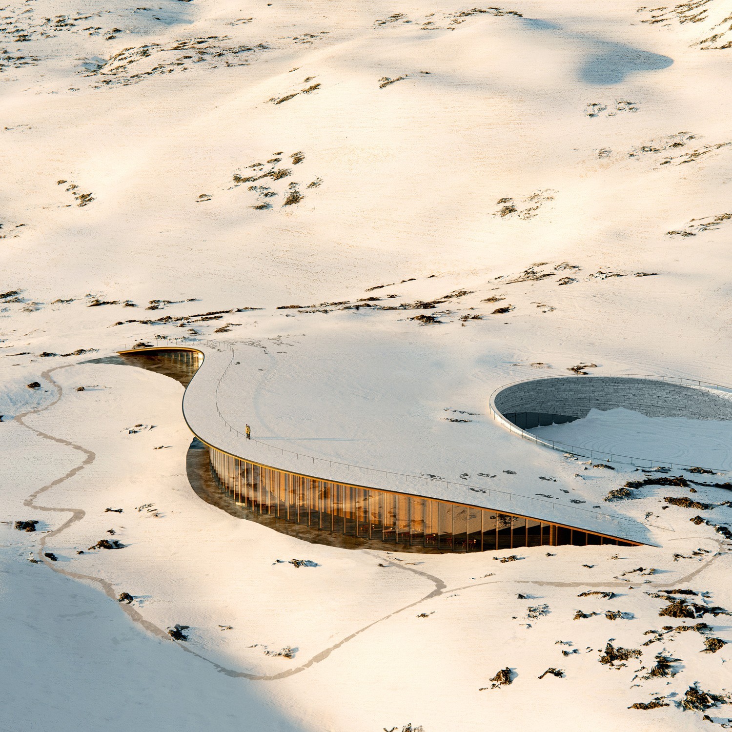 Voici à quoi ressemblera un jour le Centre du patrimoine inuit du Nunavut (NIHC) à Iqaluit au Canada.