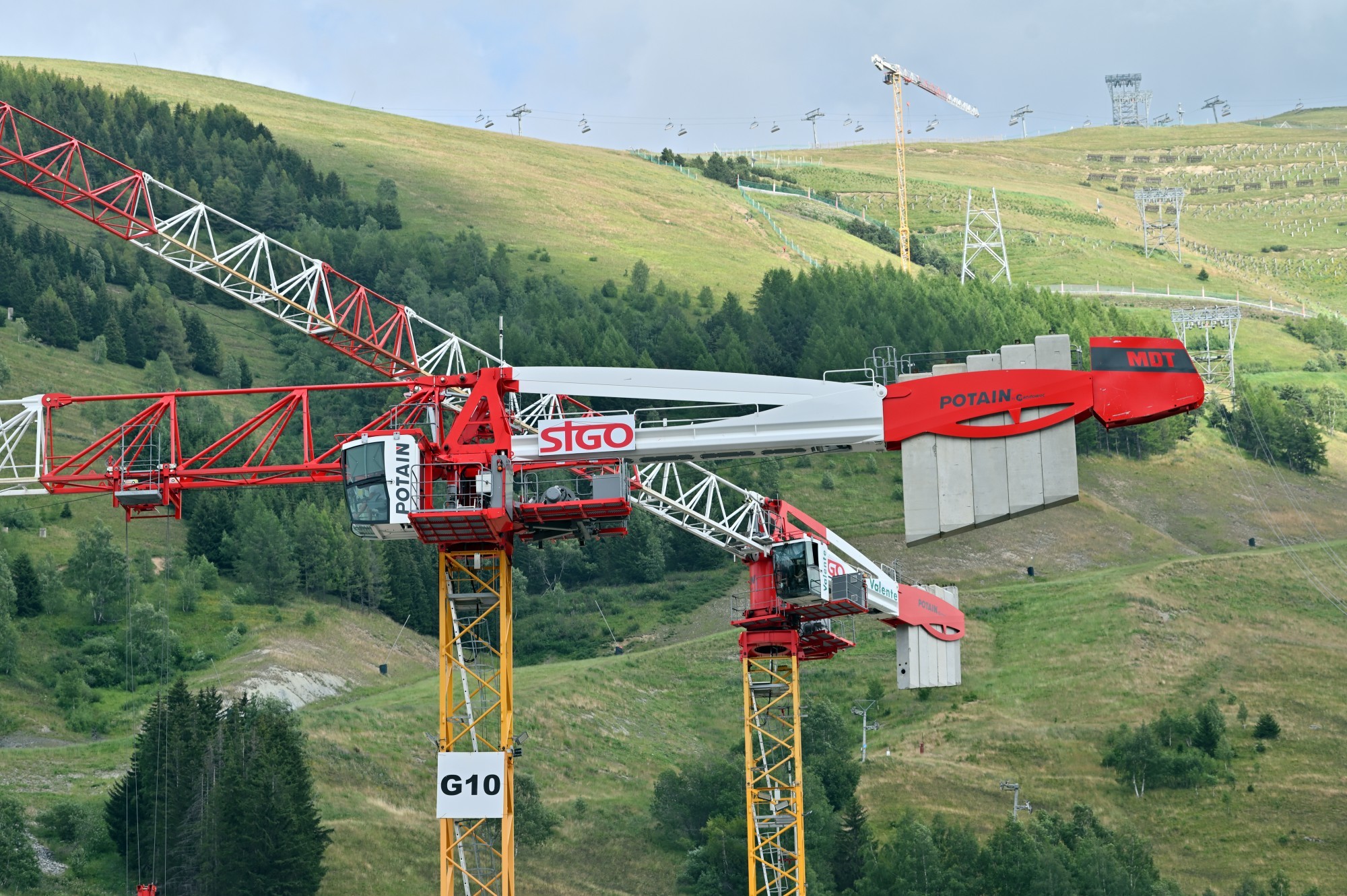 Grues altitude France 2