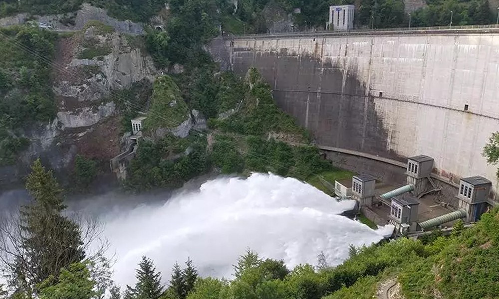 Crue Sarine provoquée