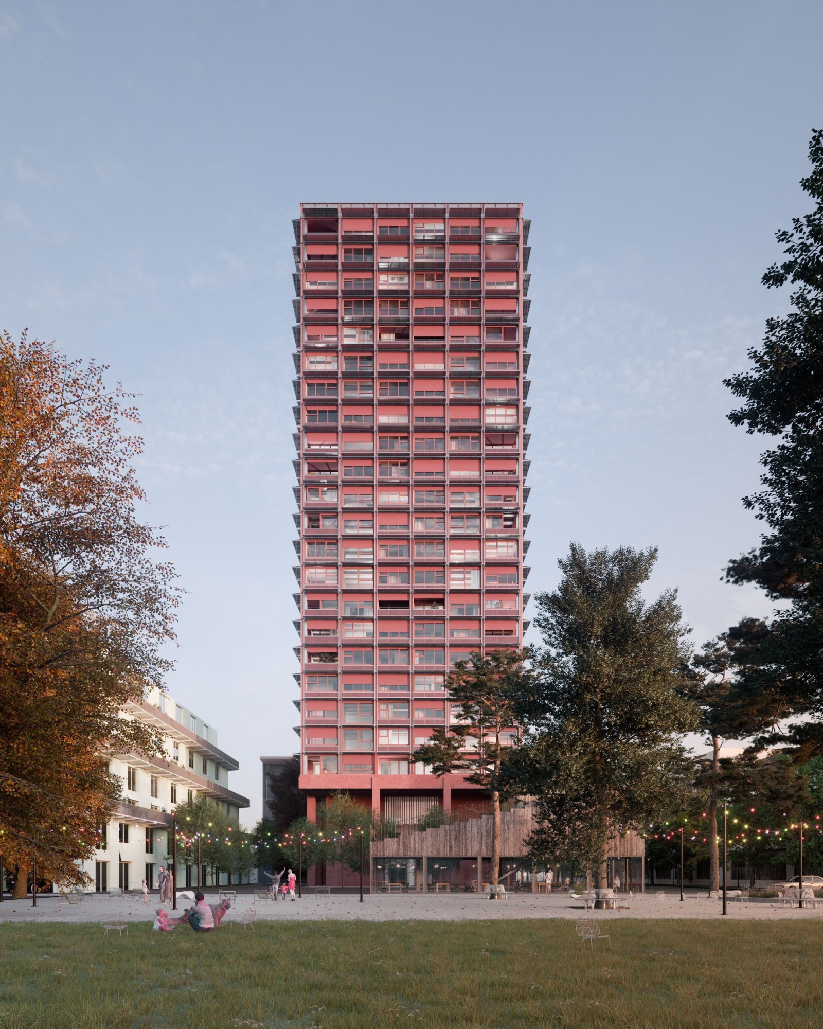 La tour « Zwhatt » de Boltshauser Architekten et Pensimo honorée lors des Holcim Awards 2023.