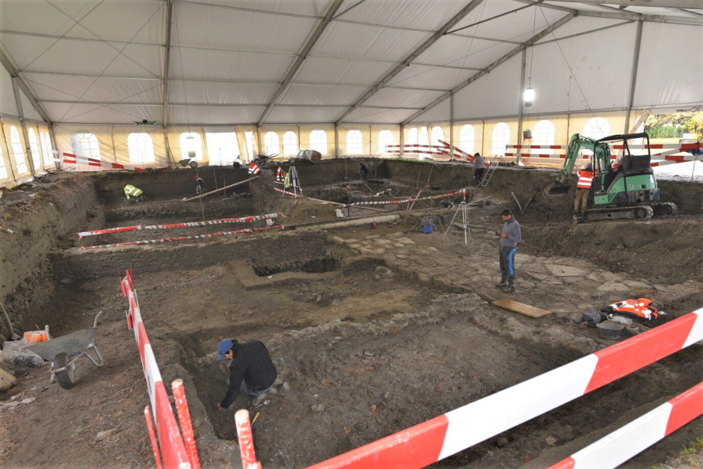 De nouvelles fouilles archéologiques ont lieu en Valais, à Martigny-la-Romaine.