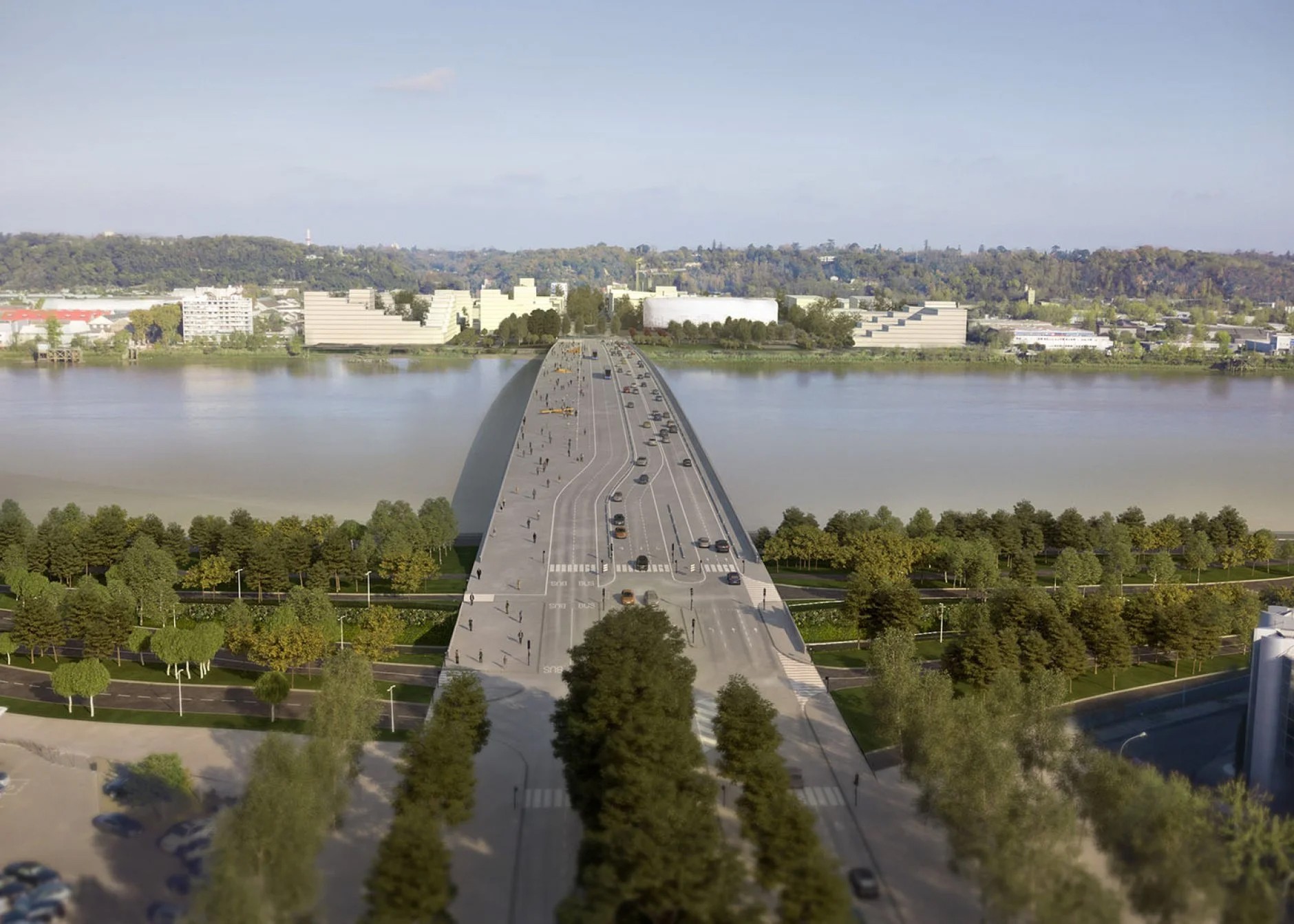 Pont Simone Veil Bordeaux