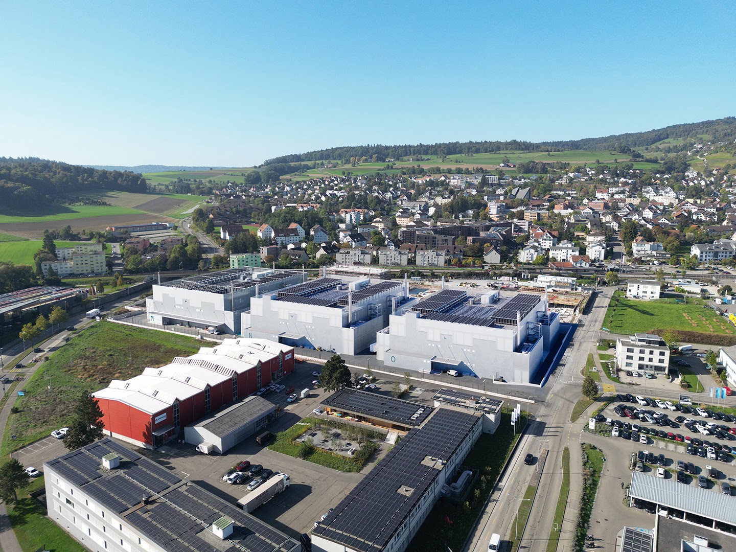 Implenia construit deux autres centres de données pour le Green Metro-Campus à Dielsdorf, près de Zurich.