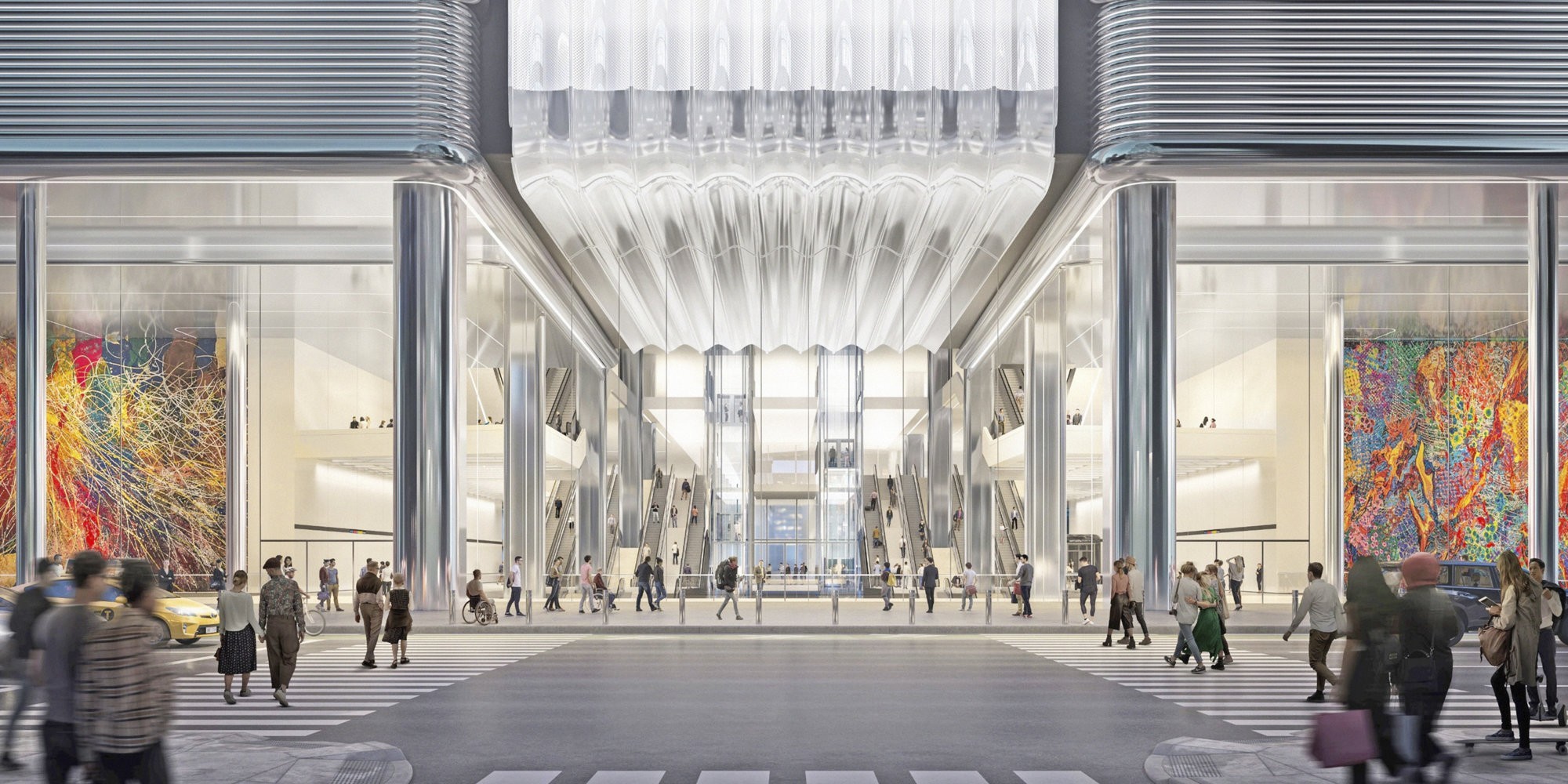 Le nouveau terminal s'articule autour d'un atrium moderne, durable et baigné de lumière.
