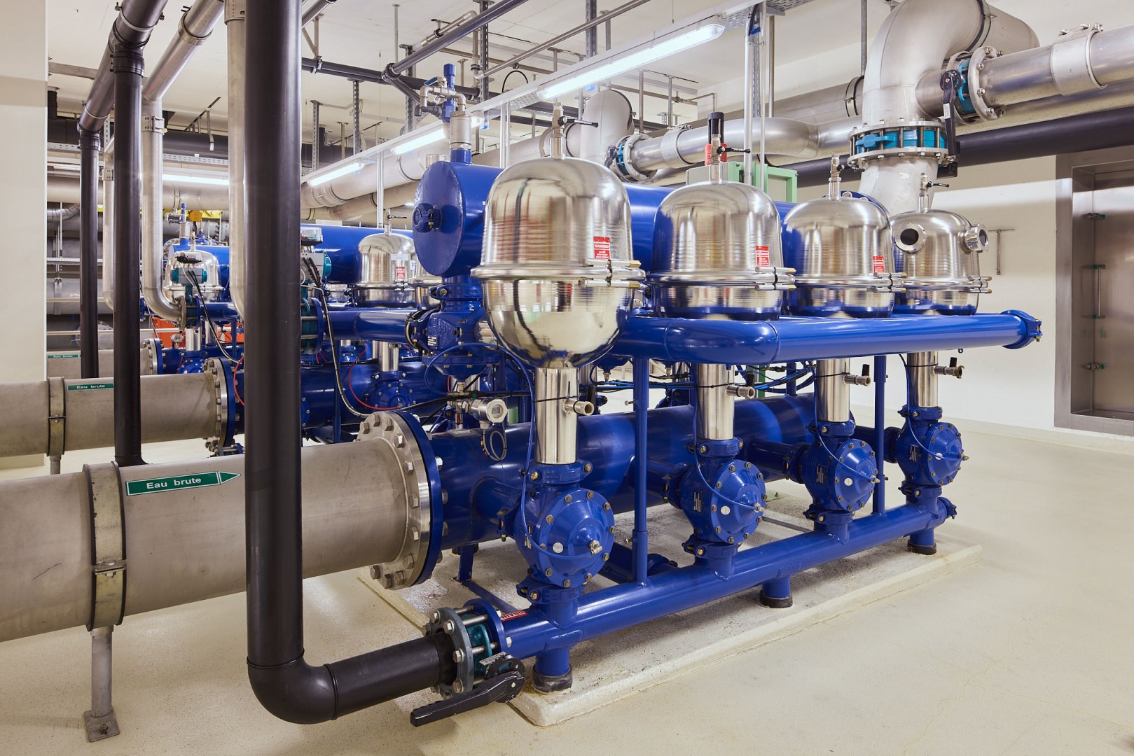 La capacité de l'usine de Lutry doit être augmentée afin de pouvoir garantir un approvisionnement fiable en eau potable.