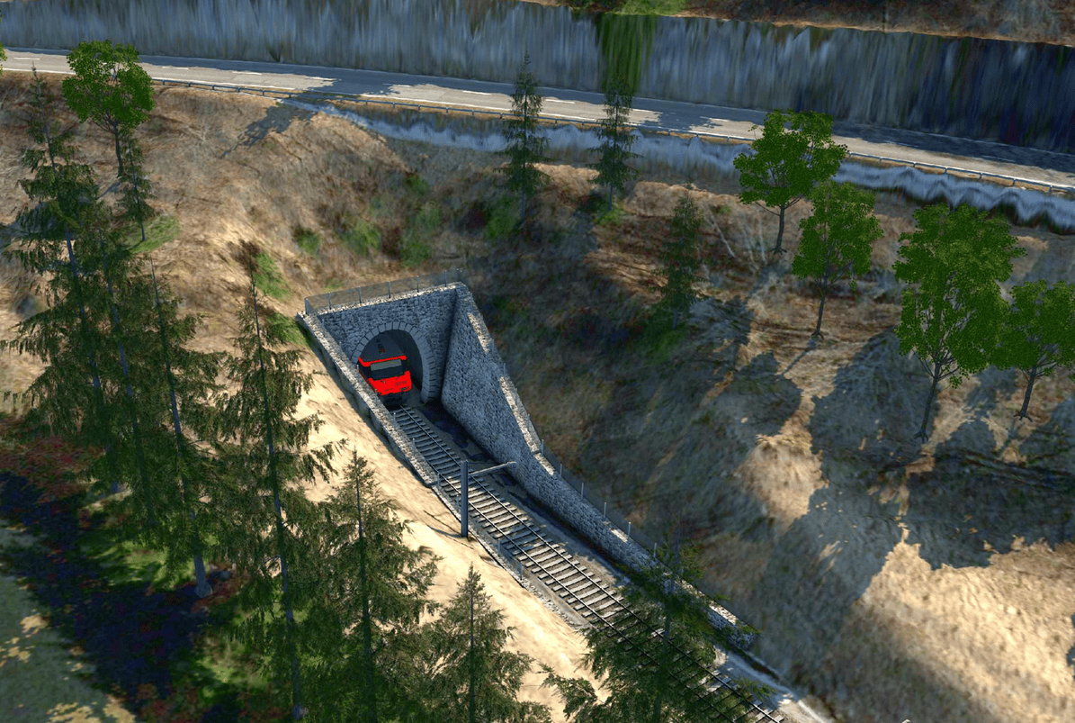 La transformation et modernisation du tunnel des Epoisats est en cours.