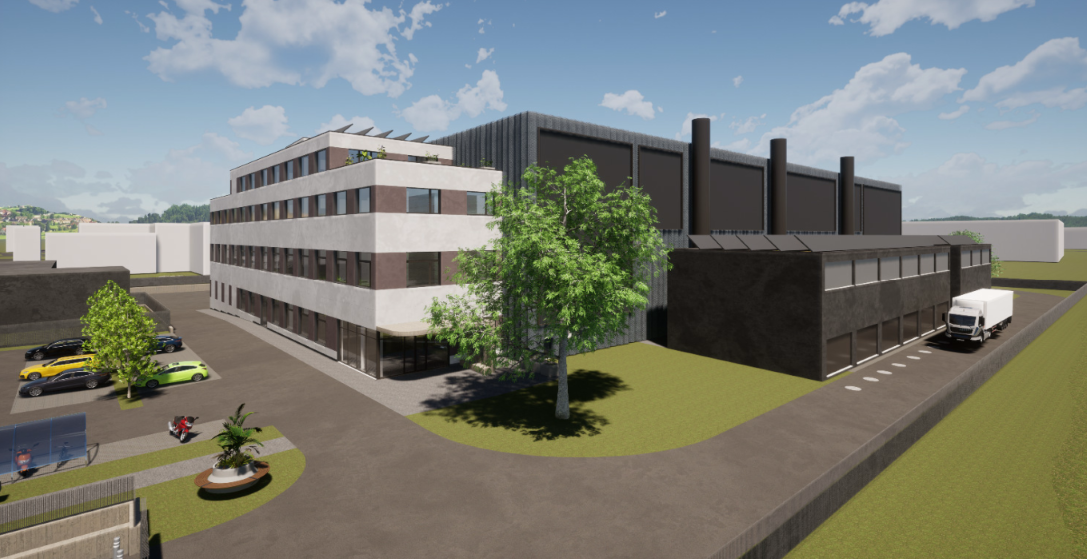Expérience et expertise dans le domaine des centres de données: Implenia construit à Beringen un nouveau centre de données pour STACK Infrastructure.