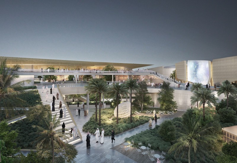 The Gold, une oasis dorée de 32'000 m² dédiée au luxe et au bien-être à vu le jour à Khobar.