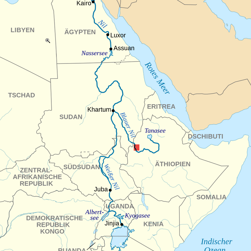 Le Nil est la source de vie de millions de personnes. Le barrage sur le Nil Bleu est une source constante de tensions entre les pays riverains.