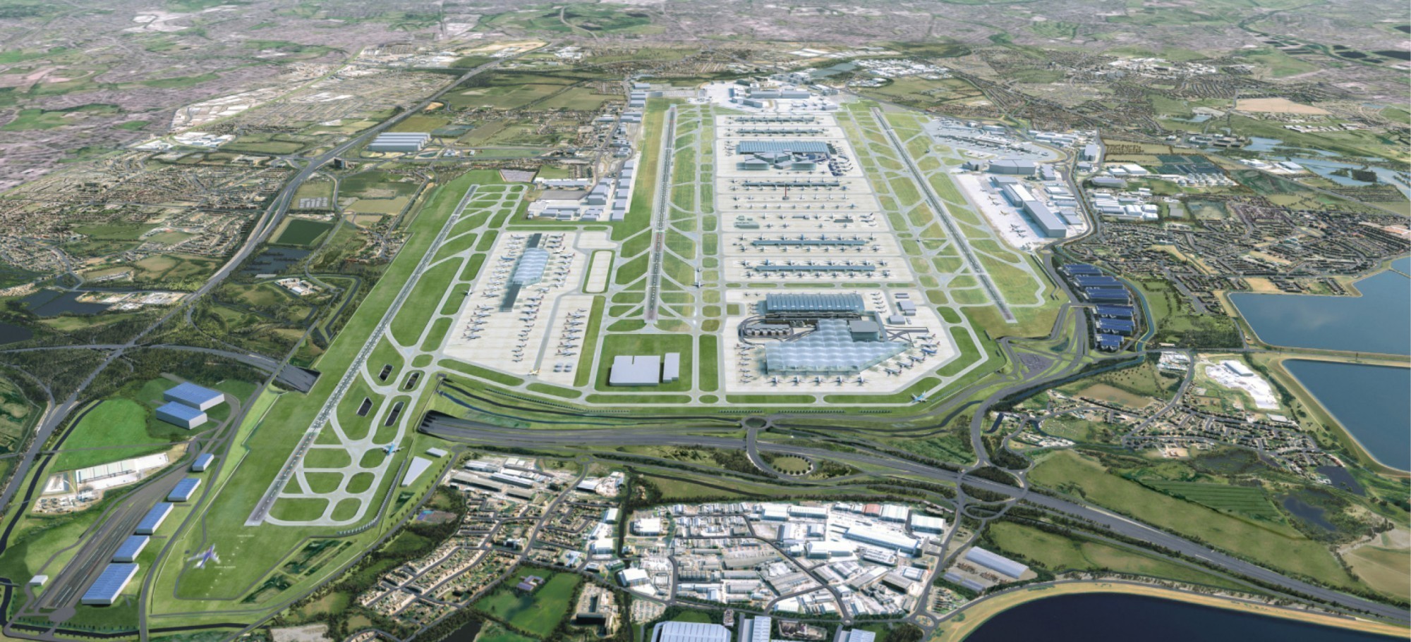 Le ciel britannique s’apprête à accueillir 150 millions de passagers par an, grâce à une troisième piste qui marquera un nouveau tournant pour Heathrow.